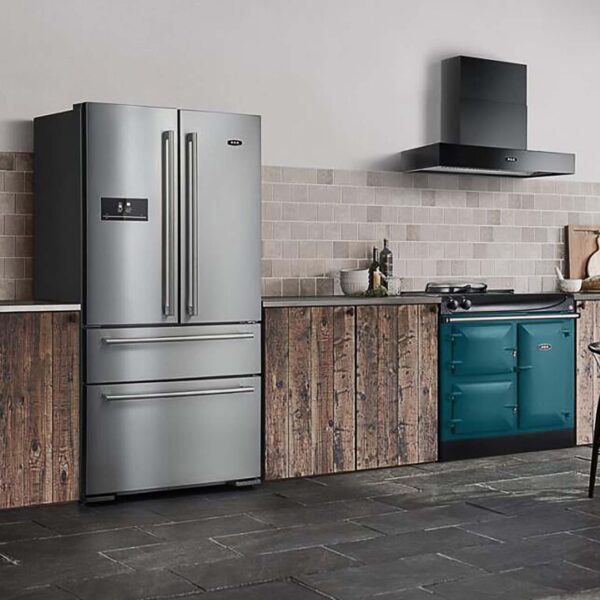 AGA DxD Ivory køle-fryseskab stainless steel miljø