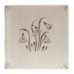 English Delft Charcoal Snowdrop