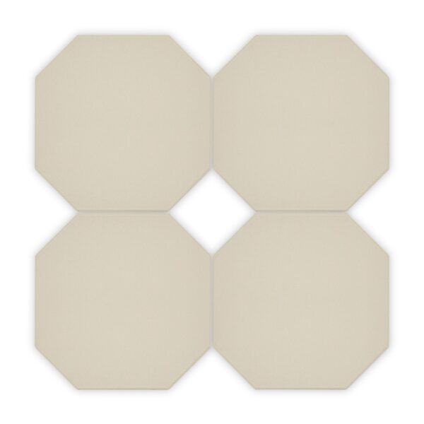 Geometric Hvid oktagon Geometric Hvid oktagon