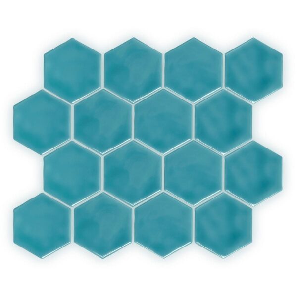 Onda Hexagon Aquamarine